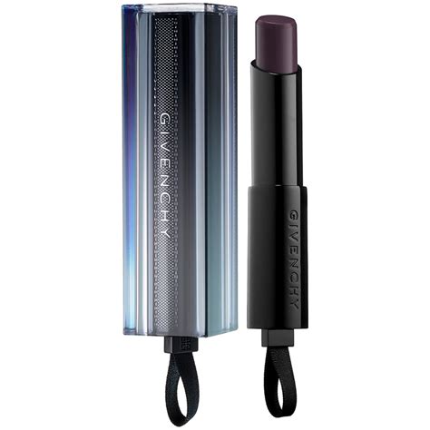 givenchy rouge interdit vinyl lipstick noir révélateur black|Givenchy lipstick 16 noir revelateur.